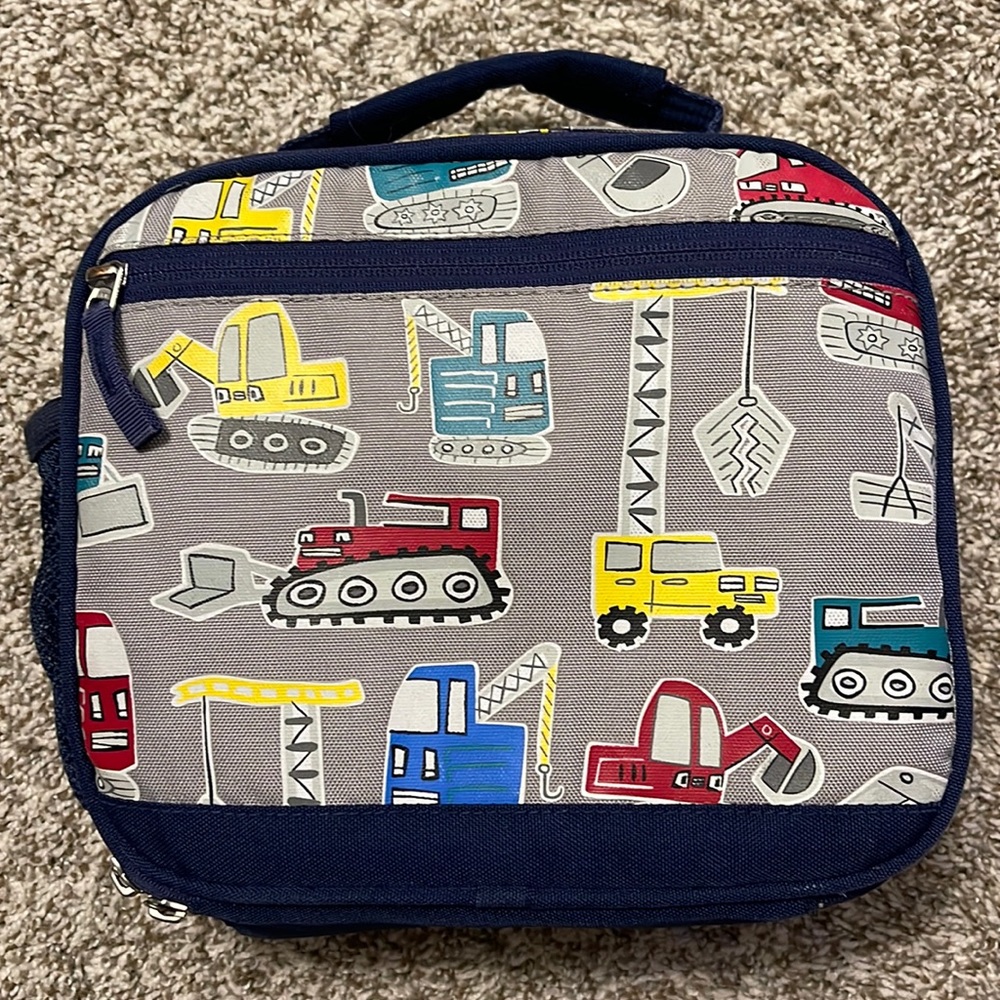 Kids Pottery Barn Truck lunch bag